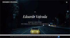 Desktop Screenshot of edoardovojvoda.com